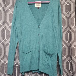0SO Women's Teal Cardigan